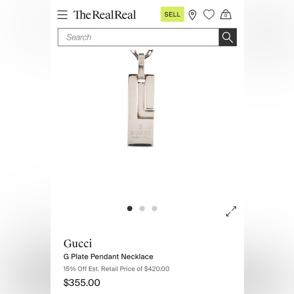 Gucci Pendant 925 Sterling Silver Unisex - Picture 6 of 7